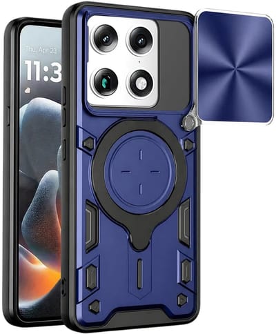 Hoesje geschikt voor Motorola Signature - Techsuit CamGuard Pro Back Cover - Blauw