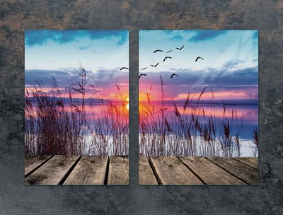 TMK ArtDeko - Snijplank - 75x52 cm - Hardglas - Beschermplaat