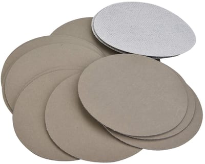 Dailygoods- Schuurpapier Set 50 Stuks - Schuurpapier Driehoek 75mm - Schuurpapier Fijn - Schuurpapier Rond - Schuurpapier voor Hout/Metaal - Geschikt voor Nat en Droog Gebruik - Schuurdiscs