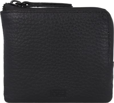 Jost Stockholm Portemonnee Leer 11 cm - Jongens - Horizontaal - schwarz