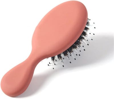 Haarkam Set - Pocket Kam - Haar Styling - Afgeronde Tanden - 14 cm - Zwart