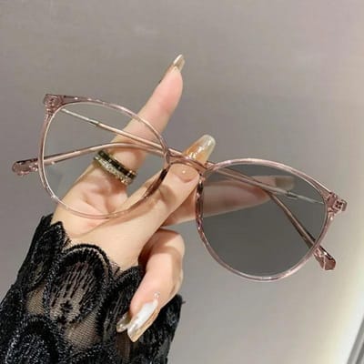 Lunettes de Myopie Photochromiques de Luxe pour Dames Changement de Couleur Dioptrie Négative Lunettes de Lecture Lunettes Intelligentes d'Extérieur Jusqu'à -40 -4.0 -2.0