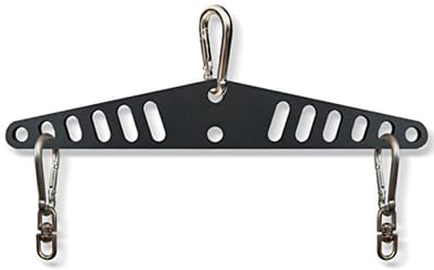 SnelShoppen - Multi-Grip LAT Pull Down Bar voor Thuisgym Fitness, Spreader Plaat LAT Pulldown Bevestigingen voor Kabelmachine, Geschikt voor Dubbele o