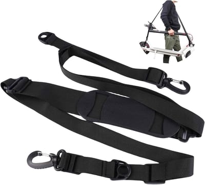 Verstelbare Nylon Vervangende Draagriem met Haak, Multifunctionele Schouderriem voor Zware Voorwerpen, Universele Draagriem voor Bagage en Duffels met Afneembare Hoes