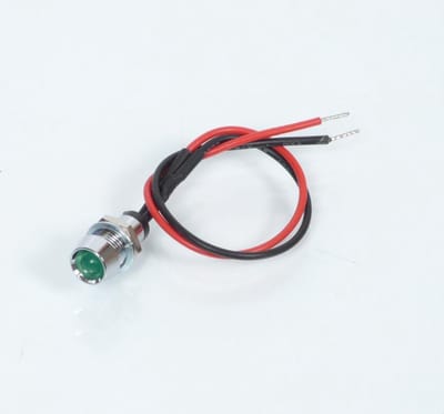 Diverse elektrische deel Mad voor Auto Mini groene LED-indicator 12V Gloednieuw