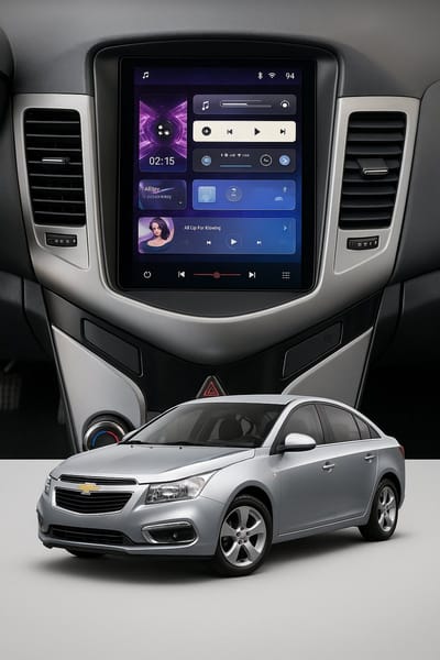 ADIVOX T1 9.7 inch geschikt voor Chevrolet Cruze 2008-2012 Carplay/Auto/Wifi/RDS/DSP/DAB+
