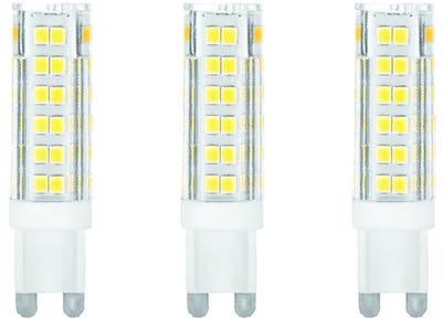 Avide G9 LED Insteeklamp 4.2W 220-240V - 4000K - 450lm - LED Lampjes Insteek - Wit licht - Vervangt 39W lamp - 3 stuks