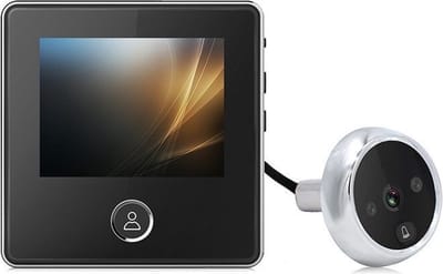 DrPhone Visual Series3 Digitale Deurspion met Camera - Digitale deurbel - TFT LCD-scherm 2.8 inch HD - 90 Graden kijkhoek - Kijkgaatje - IR nachtzicht - Fotofunctie - Ingebouwd Geheugen