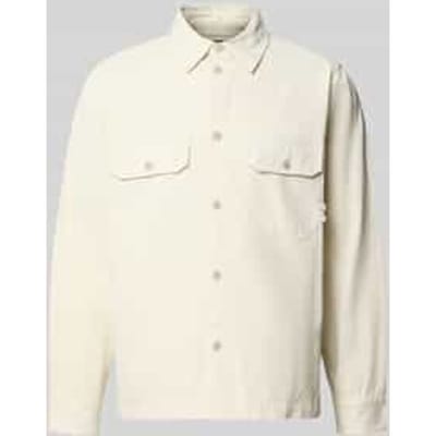 regular fit overhemdjack met borstzakken model 'Clay'