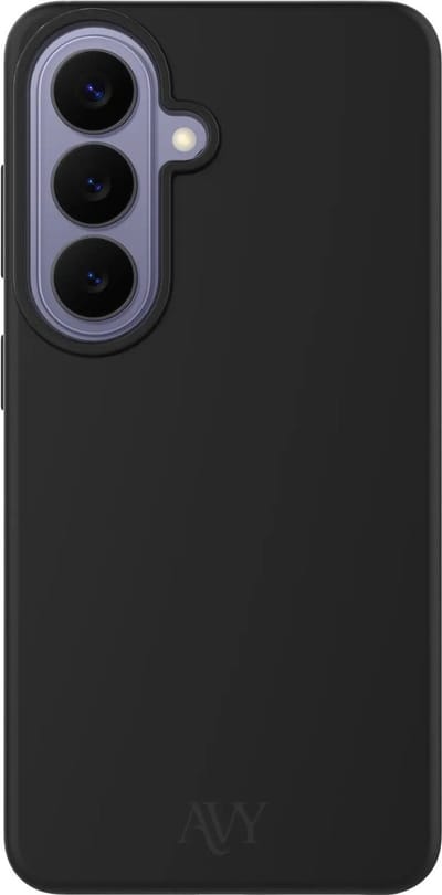 AVY Hoesje geschikt voor Samsung Galaxy S26 | Compatibel met MagSafe | Back Cover | Liquid Silicone | Comfortabel in de Hand | Zwart