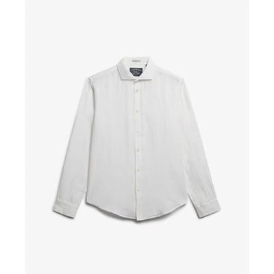 Linnen overhemd met lange mouwen Superdry Riviera