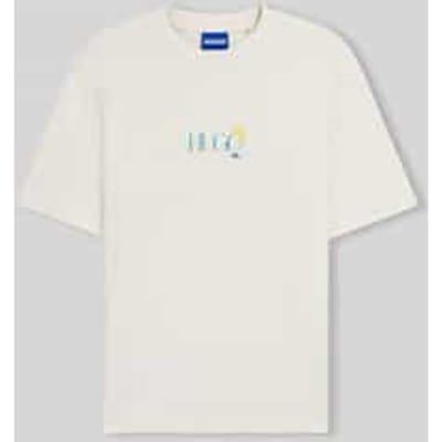 regular fit T-shirt met rugprint model 'NULAXO'