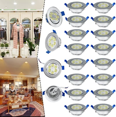 20x3W LED spot inbouwspot LED spot plafondspot spots plafondlamp inbouwspot plafond inbouwspot plafondspot (koud wit)