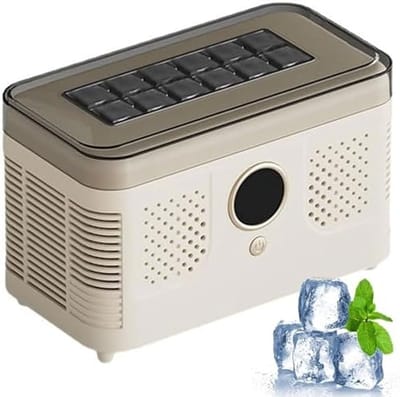 Draagbare ijsmachine - Mini ijsmaker - Snel ijs maken - 12 ijsblokjes per keer