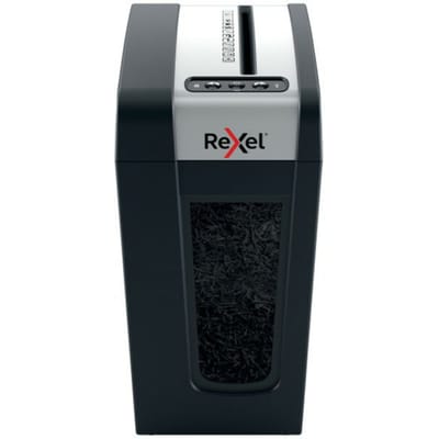 Rexel MC4-SL Stille Papierversnipperaar - P5 Microsnippers - Tot 4 Vel - 14L - Zwart