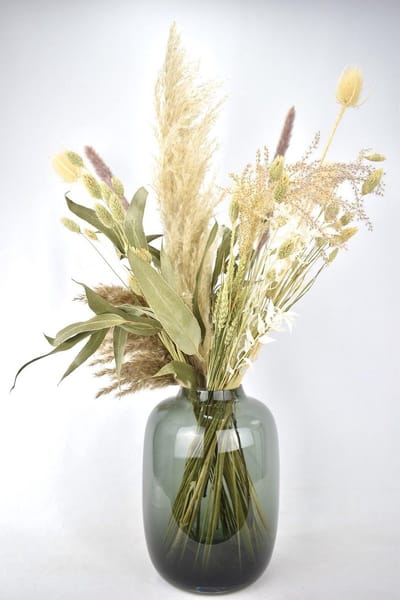 Droogbloemen boeket - Naturel Vibes - 75 cm - Droogboeket - Natuurlijk Bloemen
