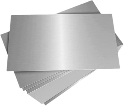 Roestvrijstalen Plaat - Metaalplaat Staal - Doe-het-zelf Projecten - Op Maat Gesneden - 300x400mm Dikte 3mm