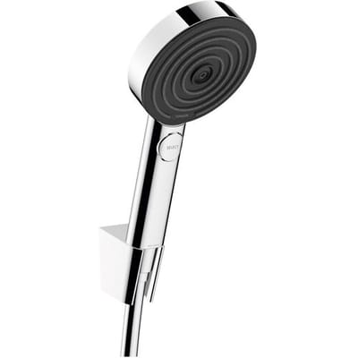 Hansgrohe Pulsify Select S shower head bracket set 105 3 spray types Relaxation with shower hose 160 cm 24303000