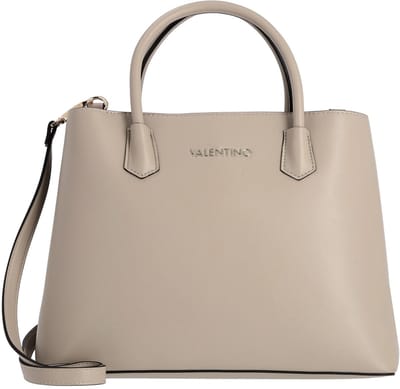 VALENTINO handtas schoudertas Faith Re Shopping Bag Ghiaccio Lichtgrijs