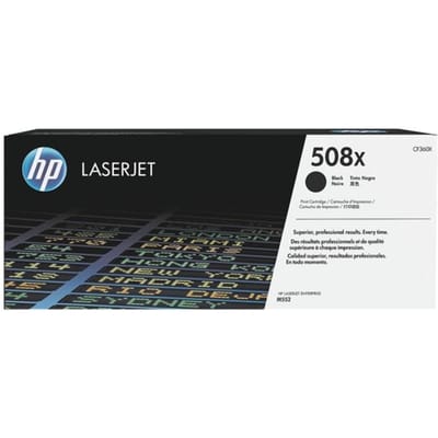 HP CF360X nr. 508X toner cartridge zwart hoge capaciteit (origineel)
