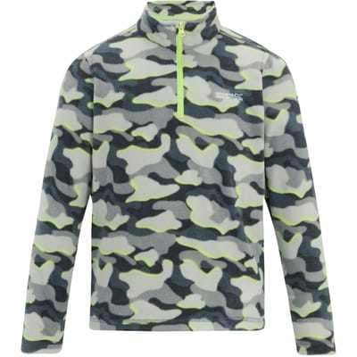 Regatta Kinder/Kids Hot Shot II Camo Fleece Top (Donkere storm)
