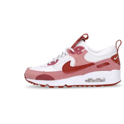 W Air Max 90 Futura lage damesschoen rood Stardust/robuust oranje/top wit