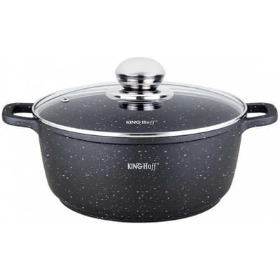 Kinghoff 1595 - Braadpan - met Aromaknop - 24 cm - 4.5 liter