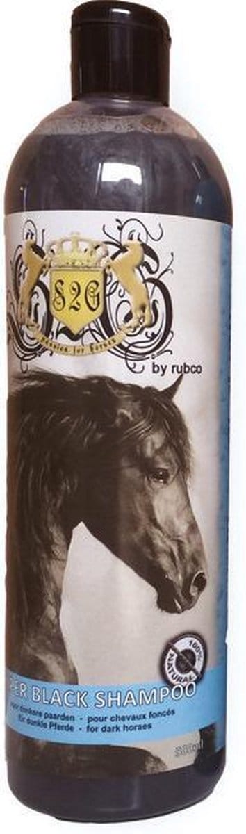 S2g Shampoo Voor Donkere Paarden Zwart/transparant 500 Ml