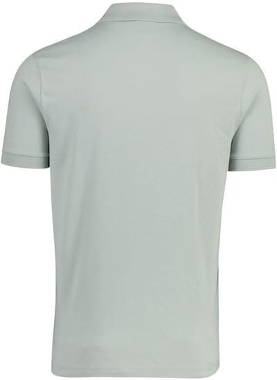 Men's Boss Passenger Short Sleeve Polo Shirt in Silver