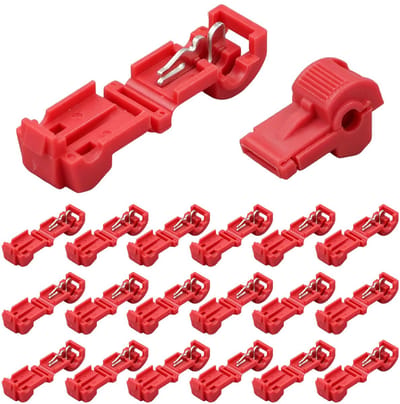 20 stuks draadverbinders voor grasmaaiers, klemverbinders, kabelclip, T-aftakverbinders, compatibel met Gardena robotmaaiers