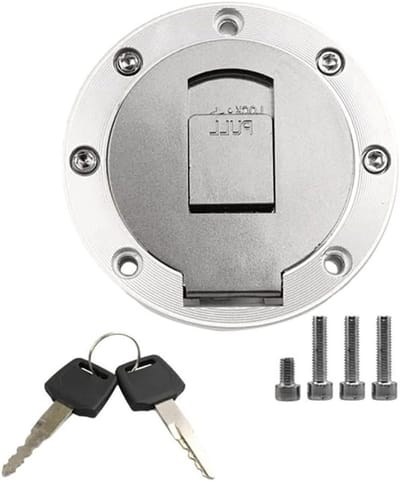 Motorfiets Brandstofdop, Tankdeksel Geschikt voor Yamaha YZF R1 1998-1999, R6 1999-2000 en Meer - Duurzaam, Betrouwbaar en Eenvoudig te Installeren