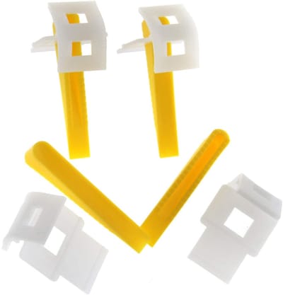 Dailygoods- Tegelspacers 100 Stuks - Vloertegelafstandhouder - Kunststof - Nivellering Systeem - Voor Tegeldikte 8-13 mm - Perfect Vlak Resultaat - Afstandhouders