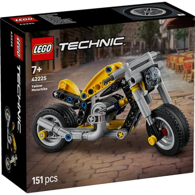 LEGO Technic - Gele Motor Speelgoed voor Kinderen vanaf 7 Jaar - 42225
