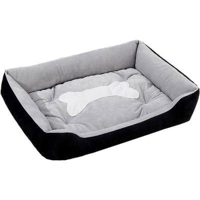 Tapis de niche d'hiver pour animaux de compagnie grands, moyens et petits. Lit chaud pour chien. Niche et niche pour chat épaissies XS：50*36*14