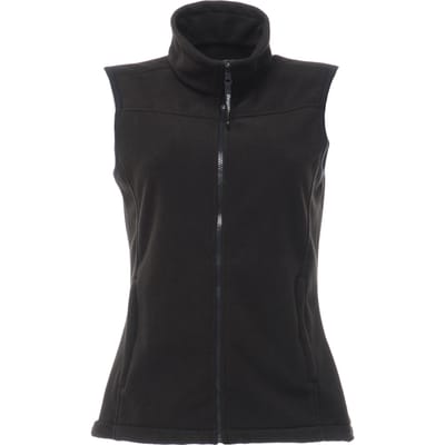 Regatta - Dames Haber II 250 Series Anti-pluis Fleece Bodywarmer (Zwart)