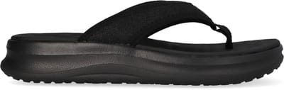 HEYDUDE - Tide Flip Dames Slippers Black/Metallic - Maat 38