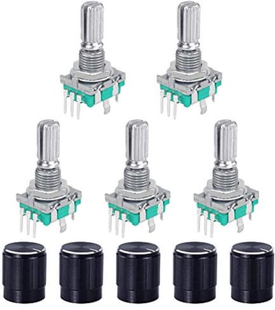 360 Graden Roterende Encoder Code Schakelaar Digitale Potentiometer voor Elektronica Projecten