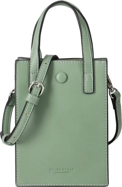 SEIDENFELT MANUFAKTUR Handtas Schoudertas Bente Mini Tote Light Khaki Kaki