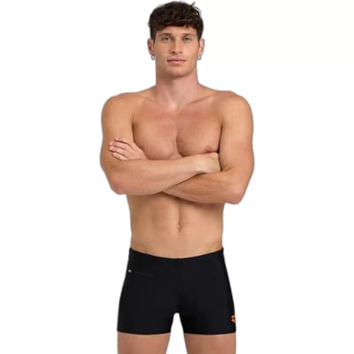 ARENA M Zip Swin Short | Black