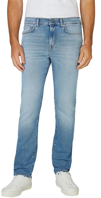 Pepe Jeans Hatch Slim Spijkerbroek Blauw 32 / 32 Man