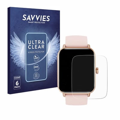 Savvies - Screenprotector voor Tensky IDW19 1.8" - Folie Beschermfolie transparant 6 Stuks