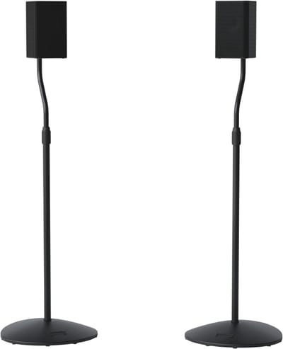AMA® Luidspreker Standaard - Standaard - Luidsprekerstandaard - Zwart - 96.52cm