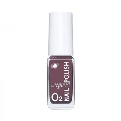 Depend Cosmetic | O2 Nail Polish | Nagellak | Paars/Bruin I nr.786 | 5ml