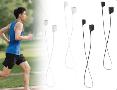 Zachte en duurzame silicone hoofdtelefoonband voor draadloze oordopjes, anti-verlies en sportgebruik, ideaal voor fitness, hardlopen en reizen in diverse kleuren