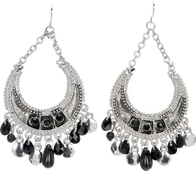 Behave - Oorhangers vintage design - steentjes en hangertjes - nikkelvrij