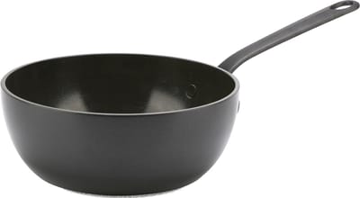 GreenPan Craft Aluminium Steelpan zonder deksel Ø20cm – 2.0L - PFAS-vrij – Zwart – Inductie- en Vaatwassergeschikt – Ovenbestendig tot 220° - Gehard Aluminium – RVS Handgrepen – Groter bakoppervlak