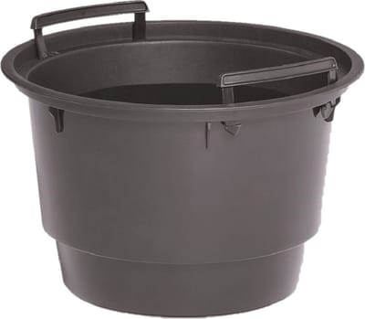 Prosperplast Kunststof binnenpot - 11 liter - 32,5 x 20,5 cm - inzetbak voor bloempotten/plantenpotten