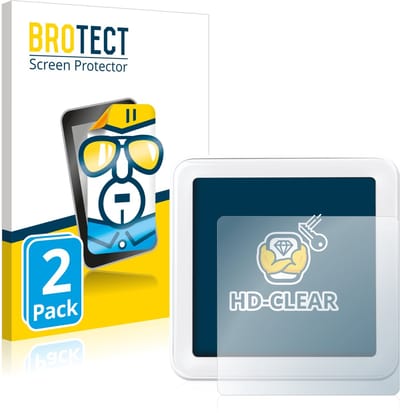 BROTECT - Screenprotector voor SumUp Solo / Lite - Folie Beschermfolie transparant 2 Stuks