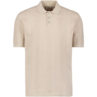 No Excess Pullover Short Sleeve Polo Relief Desert  XL