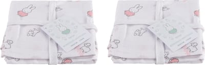 Nijntje - Monddoekjes Hydrofiel Grass Pink (2 packs)